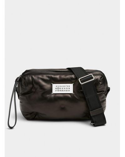 Maison Margiela Glam Slam Tufted Camera Bag - Black