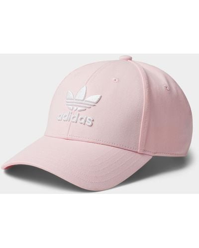 adidas Originals Logo Embroidery Baseball Cap - Pink