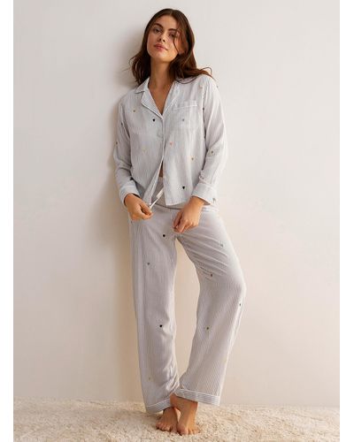 RAILS Clara checked flannel pajama set