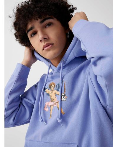 Obey Watch Out Hoodie - Blue