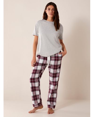 Rustic checkers flannel lounge pant, Miiyu, Shop Women's Sleep Shorts  Online