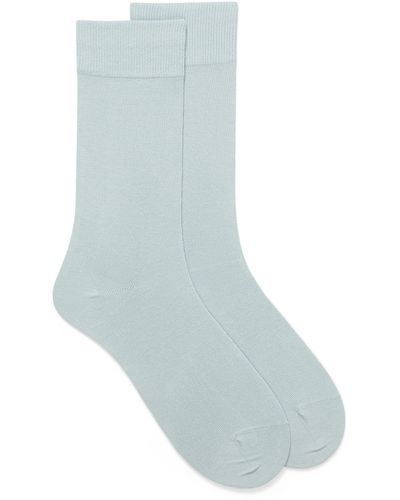Le 31 Essential Organic Cotton Socks - Blue