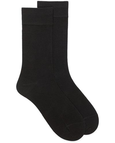 Le 31 Essential Organic Cotton Socks - Black
