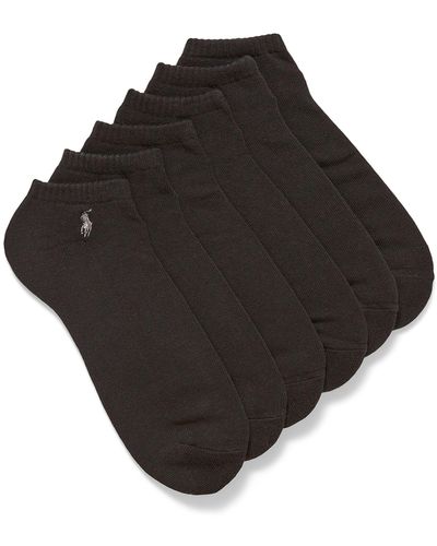 Polo Ralph Lauren Classic Sport Ped Socks 6 - Black