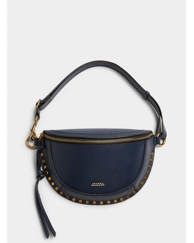 Isabel Marant Skano Studded Belt Bag - Blue