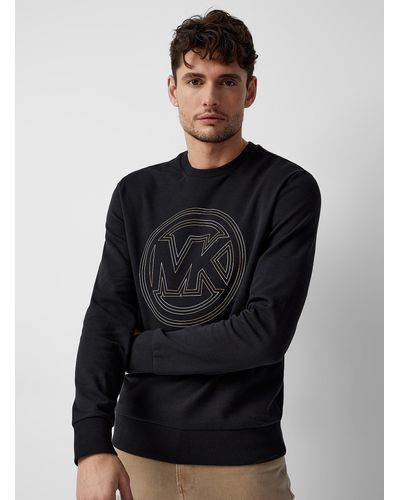 Michael Kors Monogram Logo Sweatshirt - Black