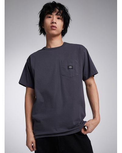 Vans Woven Patch Pocket T - Gray