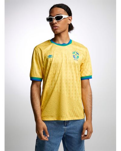Umbro Brasil Soccer Jersey - Yellow