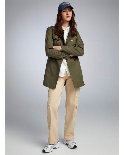 ONLY Valerie Trench Coat - Green