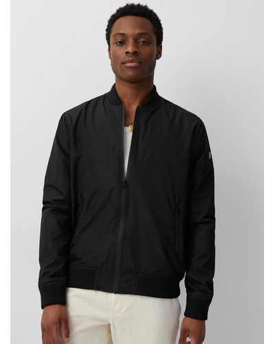 Point Zero Lightweight Bomber Jacket - Black