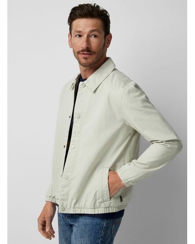 Only & Sons Twill Coach Jacket - Grey