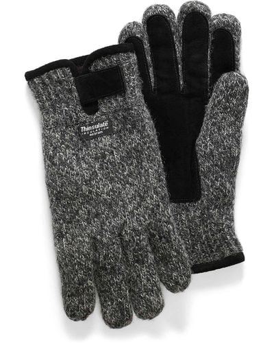 Le 31 Lined Wool Gloves - Black
