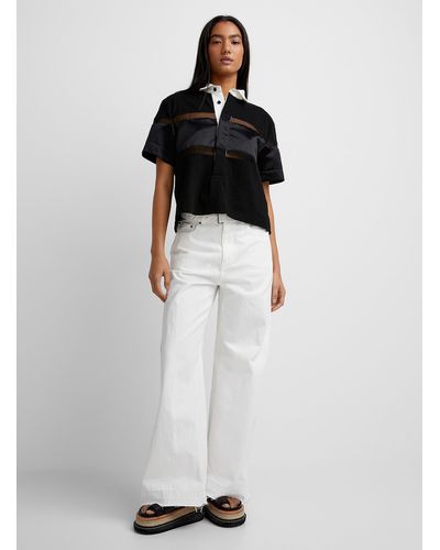Sacai Belted White Jean