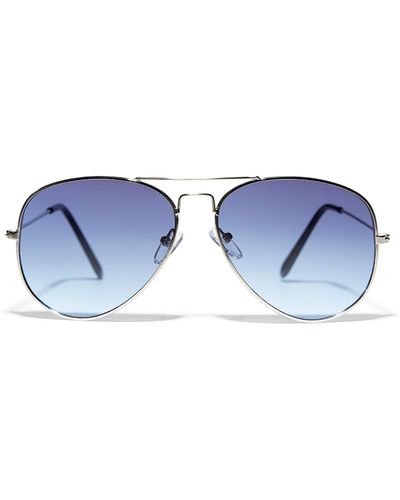 Le 31 Sea Breeze Aviator Sunglasses - Blue