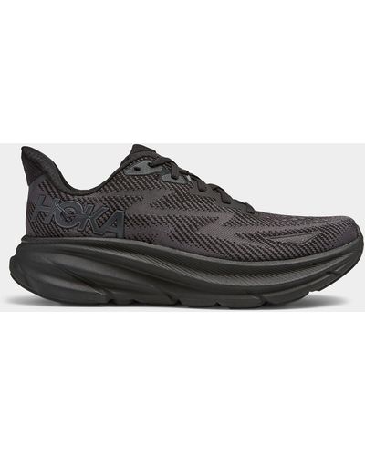 Hoka One One Clifton 9 Running Sneakers Women - Black