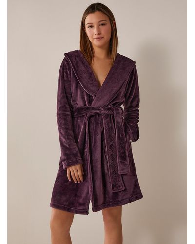 UGG Miranda Plush Robe - Purple