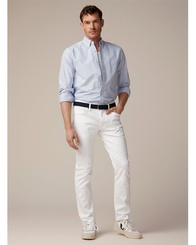 Mavi Pure White Supermove Marcus Jean Straight, Slim Fit