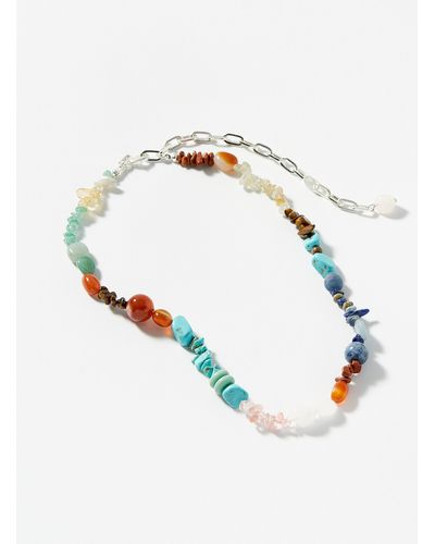 Pilgrim Summer Gemstone Necklace - Multicolour