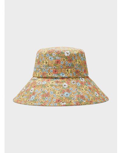 Rip Curl Large Pastel Jacquard Bucket Hat - Natural