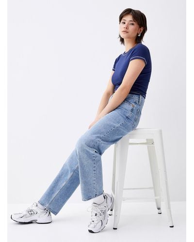 Levi's Baggy Dad Jean - White