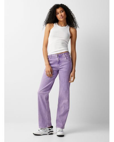 Guess Faded Purple Carpenter Jean