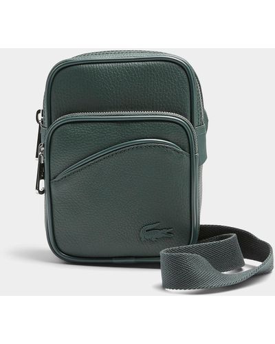 Lacoste Small Monochrome Shoulder Bag - Green