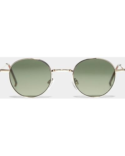 Le 31 Doc Round Sunglasses - Green