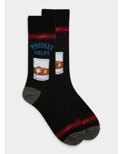 Hot Sox Whisky Sock - Black