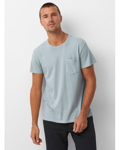 Outerknown Groovy Pocket T - Blue