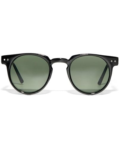 Spitfire Lennon Round Flip Sunglasses in White | Lyst