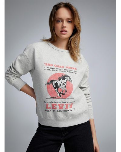 Levi's Race Horse Sweatshirt - Grey