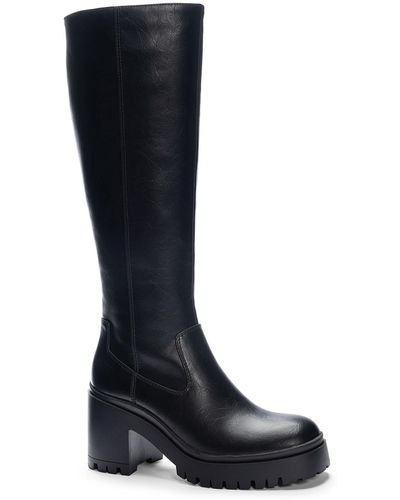 Dirty Laundry Oakleigh Notched Sole High Boots Women - Black