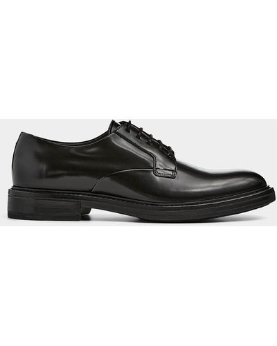 Shoe The Bear Stanley Leather Blucher Shoes Men - Black