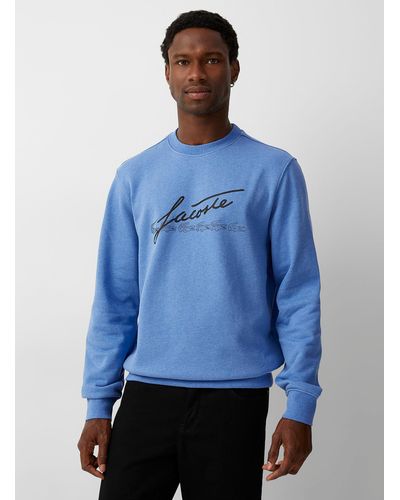 Lacoste Croc Logo Sweatshirt - Blue