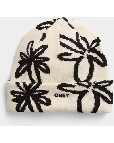 Obey Drawn Flower Tuque - Multicolor
