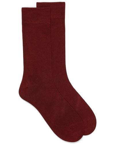 Le 31 Essential Organic Cotton Socks - Red