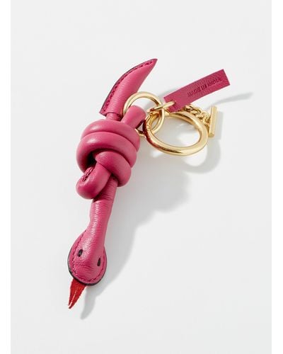 See By Chloé Coiled Snake Key Ring - Pink