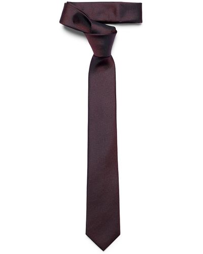 Le 31 Iridescent Coloured Tie - Purple