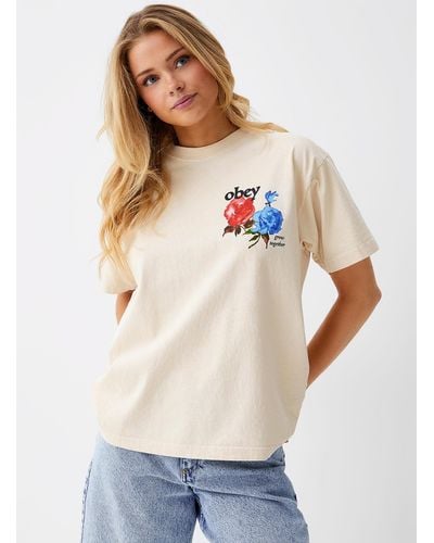 Obey Grow Together Tee - White