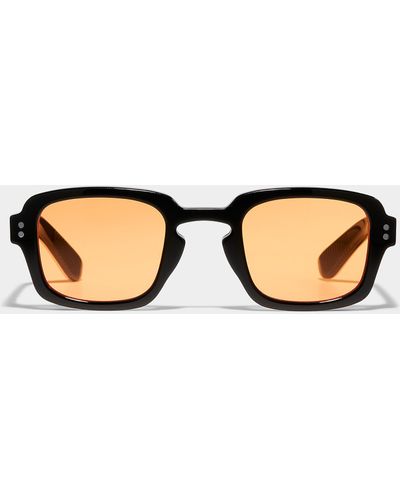 Spitfire Cut Fifteen Square Sunglasses - Natural