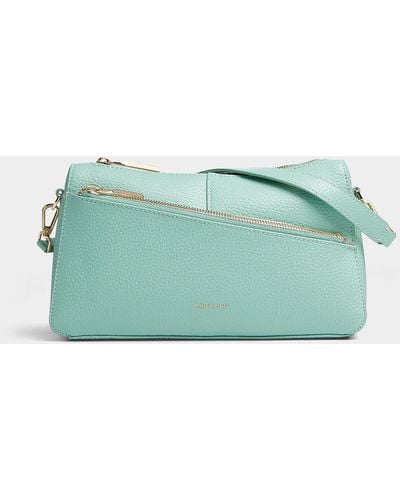 Matt & Nat Janice Angular Pocket Baguette Bag - Green