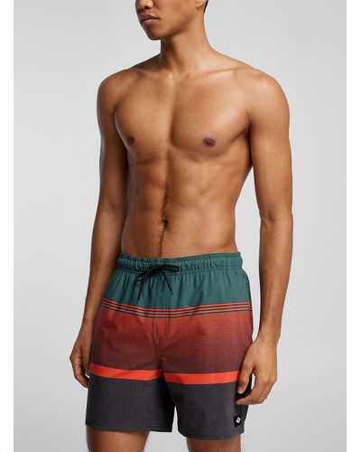 Rip Curl Evolving Stripe Boardshort - Red