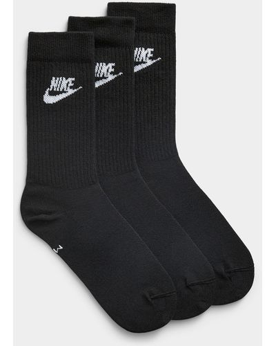 Nike Everyday Essential Socks Set Of 3 - Black