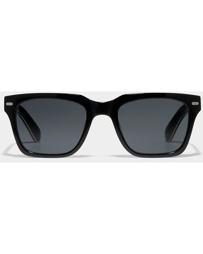 Spitfire Cut Forty Square Sunglasses - Black