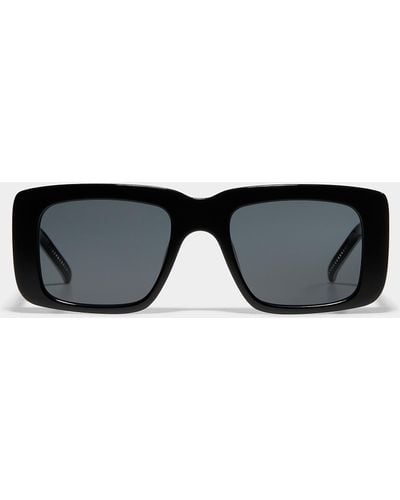 Spitfire Cut Seventy Square Sunglasses - Black
