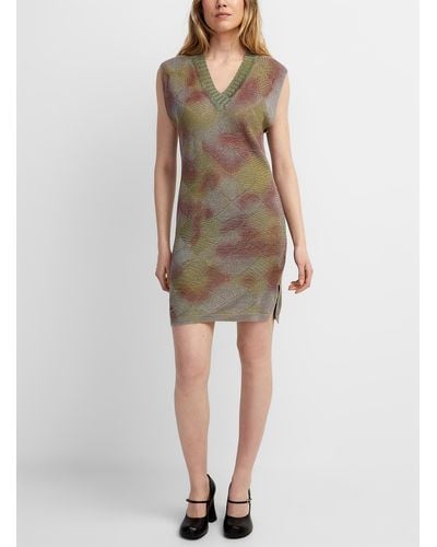 Vivienne Westwood Hemp Midi Dress - Multicolour