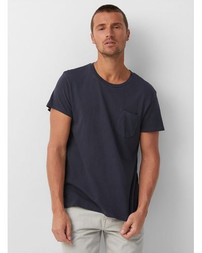 Outerknown Groovy Pocket T - Blue