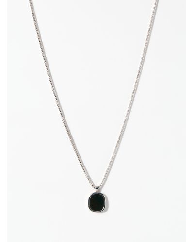 WOLF CIRCUS Bloodstone Necklace - White