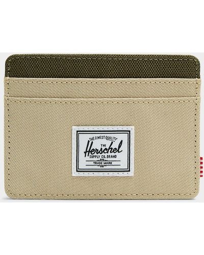 Herschel Supply Co. Charlie Card Holder - Natural