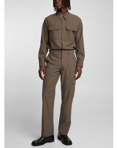 Helmut Lang Twill Cargo Pant - Multicolor